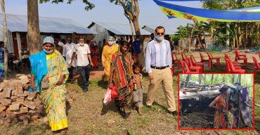 বাগানে থাকা সেই বাকপ্রতিবন্ধী নারী স্থায়ী নতুন ঘর পেলেন