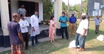 হরিনাকুন্ডু উপজেলার রঘুনানাথপুর ইউনিয়নের ত্রান বিতরণ