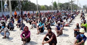 দক্ষিণ-পশ্চিমাঞ্চলে করোনায় কর্মহীন দিনমজুর শ্রমিকেরা সরকারি সহায়তা চায়
