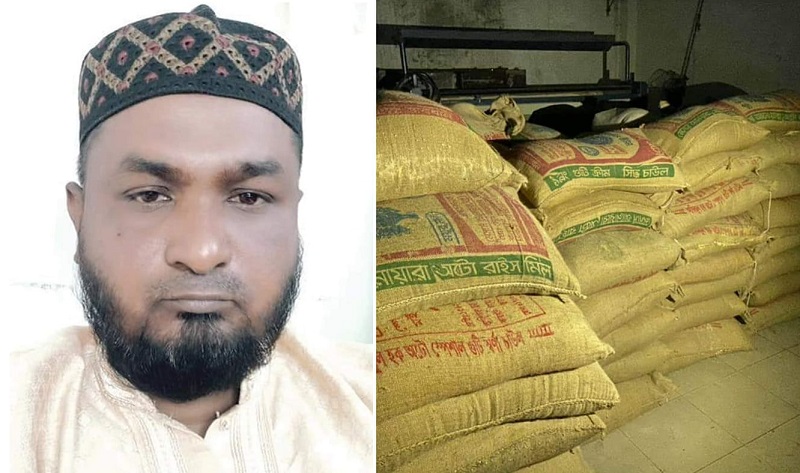 ১২০০ বস্তা চাল চুরির ঘটনায় যুবলীগ নেতাকে শোকজ