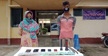 কালীগঞ্জে শিপন কম্পিউটারে চুরির দুই আসামী গ্রেফতার: চোরাই মালামাল উদ্ধার