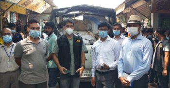 ঝিনাইদহ র্যা ব-৬’র সফল অভিযানে বিপুল পরিমাণ পলিথিন উদ্ধার