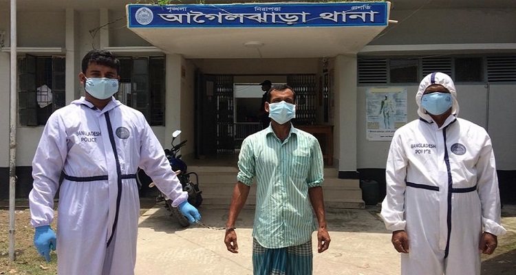 আগৈলঝাড়ায় যৌতুক, নারী ও শিশু নির্যাতন মামলায় প্রধান আসামী অভিযুক্ত স্বামী গ্রেফতার