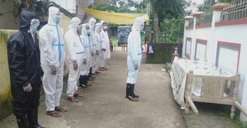 মৌলভীবাজারে স্বেচ্ছাসেবী টিম গাউসিয়া কমিটির করোনায় মৃত ব্যক্তির দাফন সম্পন্ন