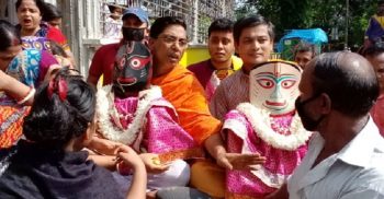 গলাচিপায় রথযাত্রা উৎসব পালিত