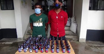 মহেশপুরে ৭৪ বোতল ফেনসিডিলসহ দু’জন গ্রেফতার
