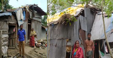 ঘূর্ণিঝড় আম্পানে কলাপাড়া নীলগঞ্জ বসত ঘরের ব্যাপক ক্ষতি মানবেতর জীবন যাপন