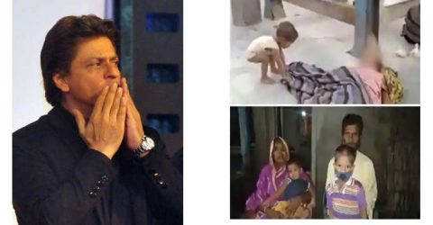 মৃত মায়ের পাশে ভাইরাল হওয়া সেই শিশুর সাহায্যে শাহরুখ