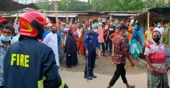 ময়মনসিংহের সানকিপাড়া বাজারে কুলিং গ্যাস বিস্ফোরণে শ্রমিক নিহত
