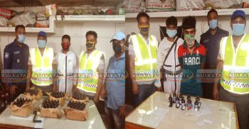 বেনাপোল পোর্ট থানা পুলিশের জালে ফেনসিডিল ও ইয়াবাসহ আটক-১