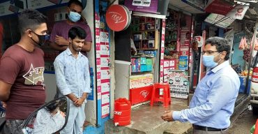 মাস্ক পরিধান না করা এবং প্রকাশ্যে ধুমপান করার অপরাধে ২৭ জনকে অর্থ দন্ড