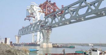 আগামীকাল বুধবার পদ্মা সেতুর ৩১তম স্প্যান বসছে