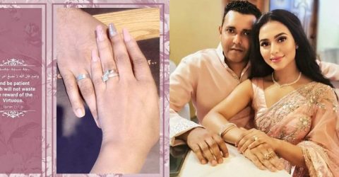 প্রেমিকের সঙ্গে বাগদান সারলেন চিত্রনায়িকা নুসরাত ফারিয়া