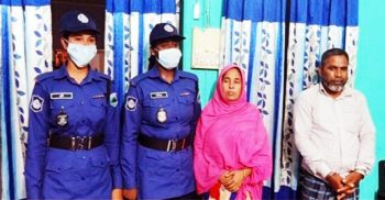 নওগাঁর সাপাহার থানা জ্বালিয়ে দেয়ার হুমকিদাতা নারীসহ গ্রেফতার ৩