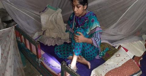 নাটোরে প্রেম করে বিয়ে করায় শিকলবন্দি মেয়ে, উদ্ধার করল পুলিশ