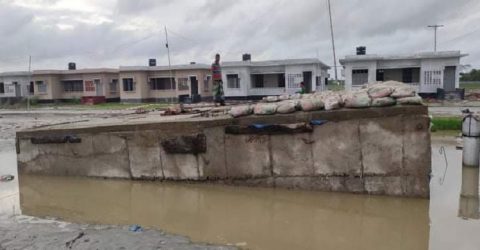 পায়রা সমুদ্র বন্দরে আবাসনে পানির ট্যাংকি নিয়ে জনমনে নানা গুঞ্জন