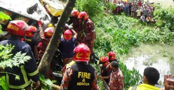 রাজবাড়ীতে মাইক্রোর সঙ্গে ট্রাকের ধাক্কায় নিহত ৪