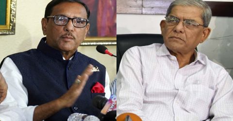 কর্মভীরু ফখরুলরা বাক্যালাপে বীরত্ব প্রদর্শন করছেন: কাদের