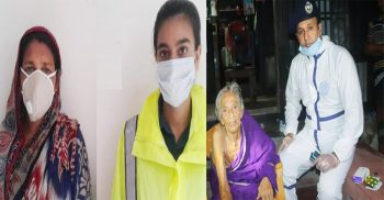 আগৈলঝাড়ায় ক্ষুধার্ত বৃদ্ধা মায়ের সমস্ত দায়িত্ব নিলেন ওসি মো: আফজাল হোসেন: অভিযুক্ত পুত্রবধূ কারাগারে