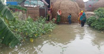 ব্রাহ্মণবাড়িয়ার নাসিরনগরে সরকারি খাল ভরাট করায় পানিবন্দী ২০০ পরিবার