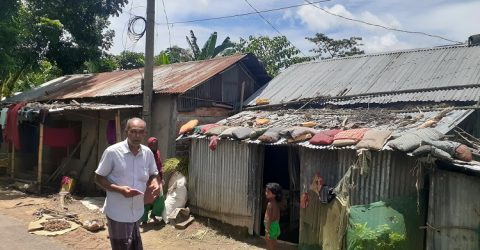 মৌলভীবাজারে উচ্ছেদ আতংকে ৬ ভূমিহীন পরিবার