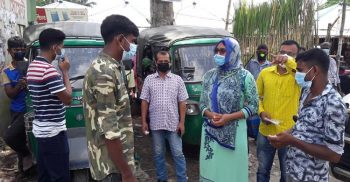 বাগেরহাটে মাস্ক ব্যবহার না করায় ভ্রাম্যমান আদালতের অর্থদন্ড