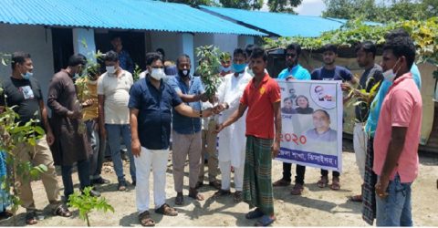 ঝিনাইদহে বঙ্গবন্ধুর জন্মশতবার্ষিকী উপলক্ষে যুবলীগের বৃক্ষরোপন কর্মসূচির উদ্বোধন