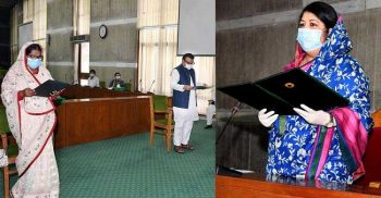 সংসদ সদস্য হিসেবে শপথ নিলেন দুই নব-নির্বাচিত সংসদ সদস্য
