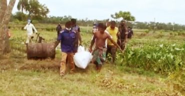 বেনাপোল সীমান্ত এলাকায় মাদক ব্যবসায়ীর গুলিবিদ্ধ লাশ উদ্ধার