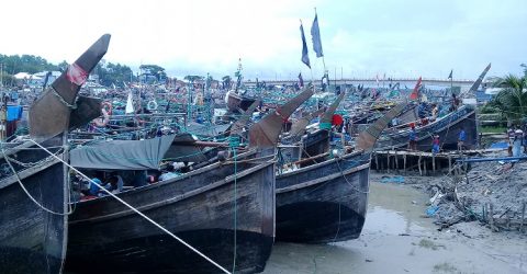 আজ মধ্যরাতে ইলিশ শিকারে সমুদ্রে যাচ্ছে জেলেরা