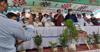 ডেমরায় বৃক্ষরোপন কর্মসূচি ও উঠান বৈঠক রুপ নিল জনসমাবেশে
