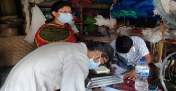 হবিগঞ্জেরর নবীগঞ্জে অবৈধ কারেন্ট জাল রাখায় দোকানীকে জরিমানা
