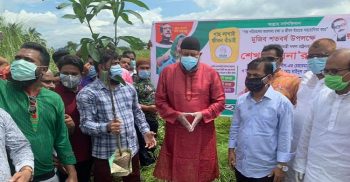 মুজিবশর্ত বর্ষ উপলক্ষে প্রধানমন্ত্রীর ঘোষিত মাসব্যাপী বৃক্ষ-রোপন কর্মসূচি