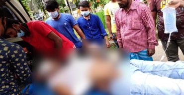 কলাপাড়ায় দু’টি মোটরসাইকেলের মুখমুখি সংঘর্ষে এক ব্যবসায়ী জখম