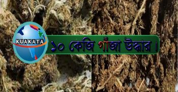 বেনাপোল সীমান্ত এলাকা থেকে ১০ কেজি গাঁজা উদ্ধার