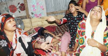 বিস্ফোরণে নিহত চার বাংলাদেশির বাড়িতে স্বজনদের আহাজারি