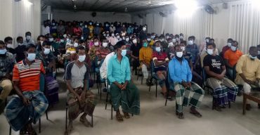 পটুয়াখালী পুলিশ সুপারের হস্তক্ষেপে সমুদ্রে জেলেদের সীমানা জটিলতার অবসান