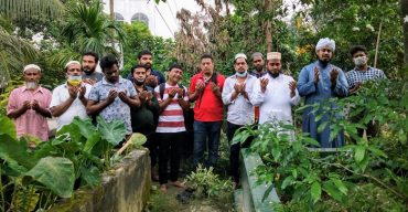 প্রয়াত নাদিমের রুহের মাগফেরাত কামনায় সহকর্মীদের দোয়া
