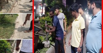বেনাপোল পৌর ছাত্রলীগের উদ্দ্যোগে পৌর আইল্যান্ডে এখন মানুষ চলাচলে ঝুঁকি ‍মু্ক্ত