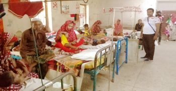 গলাচিপায় সুশীলন এমার্জেন্সি নিউট্রিশন প্রকল্পের আওতায় অপুষ্টিজনিত শিশুদের হাসপাতালে ভর্তি