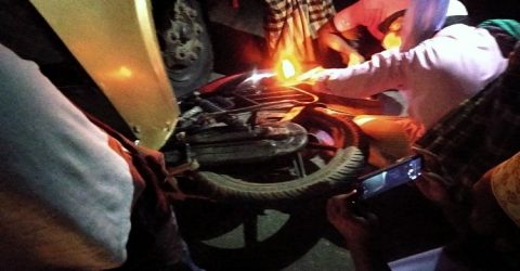কুয়াকাটায় সড়ক দূর্ঘটনায় আহত-৪