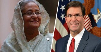 প্রধানমন্ত্রী শেখ হাসিনাকে মার্কিন প্রতিরক্ষামন্ত্রীর ফোন