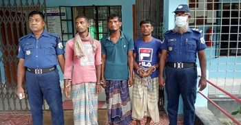 মাদারীপুরের পদ্মায় ইলিশ নিধনের অপরাধে ৩ জেলেকে ১ বছরের কারাদন্ড