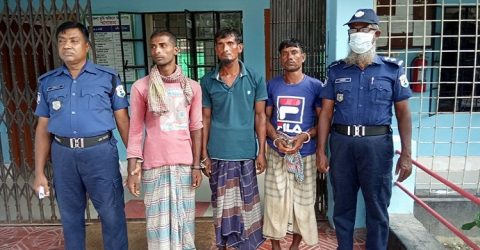 মাদারীপুরের পদ্মায় ইলিশ নিধনের অপরাধে ৩ জেলেকে ১ বছরের কারাদন্ড