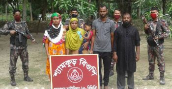 ঝিনাইদহের মহেশপুর সীমান্তে ৮ জন আটক