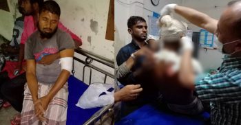 গলাচিপায় লাঠিয়ালদের হামলায় আহত ২৫