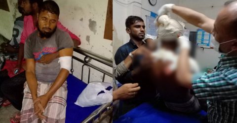 গলাচিপায় লাঠিয়ালদের হামলায় আহত ২৫