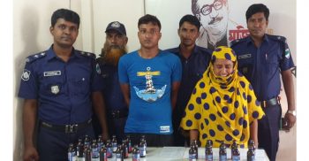 বেনাপোল থানার ওসি’র নেতৃত্বে অভিযান ভারতীয় ফেন্সিডিল সহ গ্রেপ্তার-২