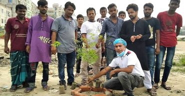 নির্ভীকের কর্মসূচী “গাছ লাগান, পরিবেশ বাঁচান”