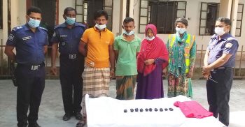 গলাচিপায় ইয়াবাসহ তিন মাদক ব্যবসায়ী গ্রেফতার
